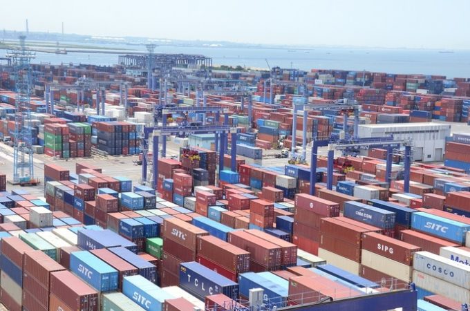 Nagoya Port container terminal