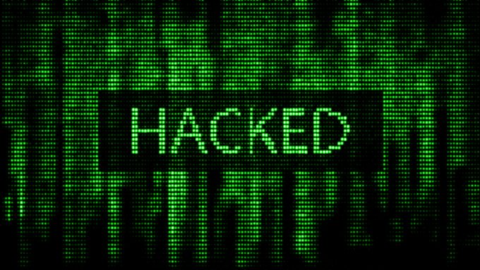 Cyber attack. Digital background green matrix. Binary computer code. Computer screen error templates. 3d rendering