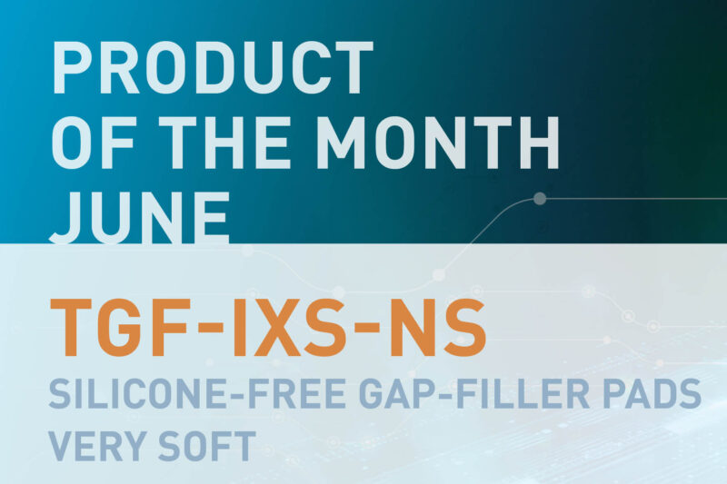 TGF-IXS-NS SILICONE-FREE GAP-FILLER PADS / VERY SOFT